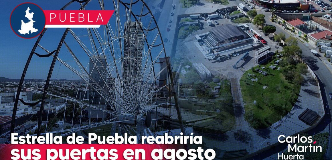 Estrella de Puebla reabriría sus puertas en agosto de 2024: Céspedes Peregrina