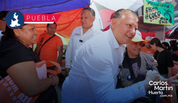 Fernando Morales visita el tianguis de San Ramón; presenta propuestas