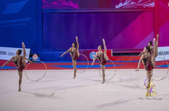 Selección mexicana de gimnasia rítmica obtiene medalla de bronce en Copa del Mundo en Bulgaria