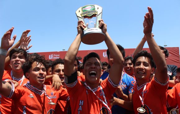 Los Halcones de La Inter lograron el Ascenso y el Título en el Nacional de Futbol