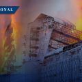 Incendio destruye la histórica bolsa de valores en Dinamarca