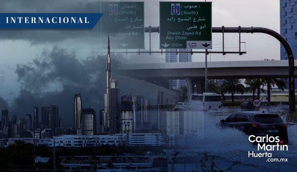 (VIDEO) Tormentas e inundaciones azotan Emiratos Árabes