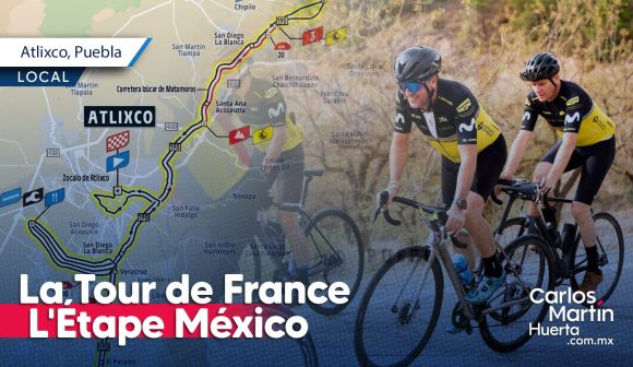 La Tour de France en Atlixco; anuncian L’Étape México