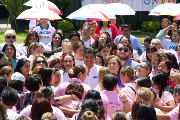 Impulsará Lalo Rivera primer sistema estatal de cuidados y reapertura de 500 estancias infantiles en Puebla