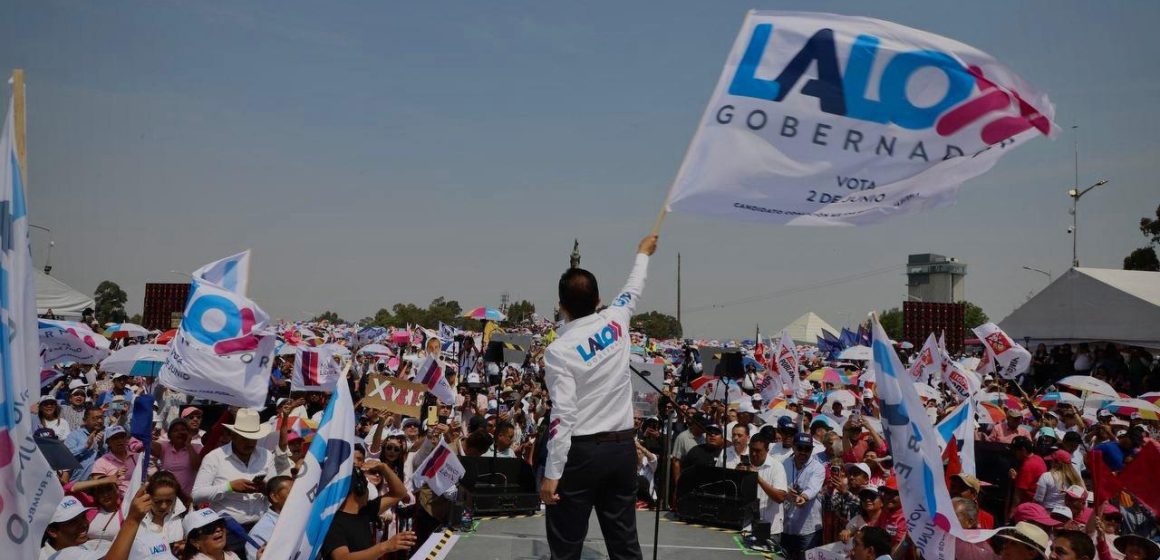 Lalo Rivera inicia su campaña ante más de 20 mil personas