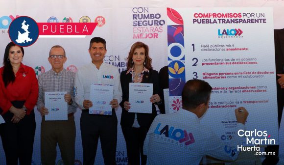 Lalo Rivera reta a Armenta a presentar su 5 de 5, al presentar su declaración