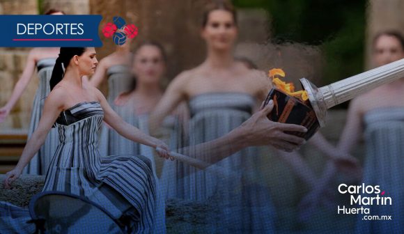 Se enciende llama olímpica en Grecia rumbo a París