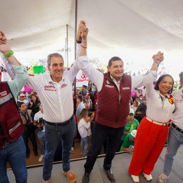 Llegará el progreso a las Juntas Auxiliares de Puebla: Alejandro Armenta y Pepe Chedraui