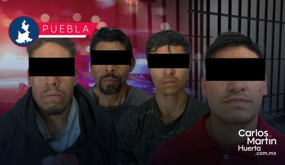 Capturan a “Los Monstruos” en Acajete, dedicados al robo de transporte de carga