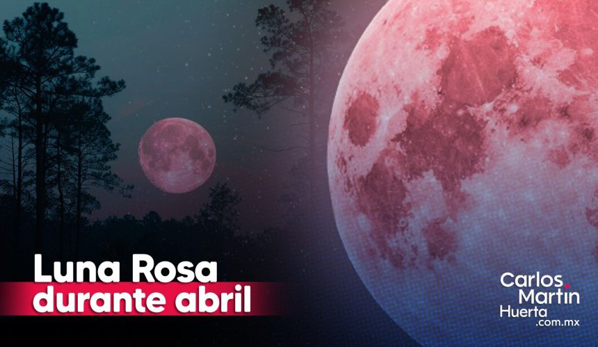 El cielo se transforma: cuándo y cómo ver la Luna Rosa en su máximo esplendor