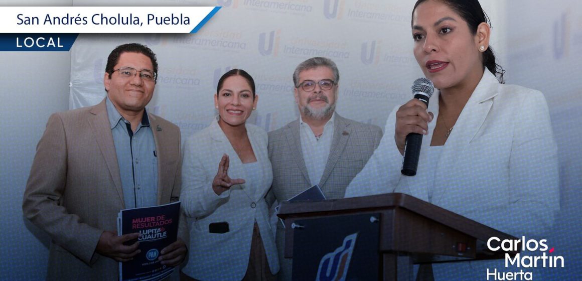 Lupita Cuautle presenta agenda para un gobierno innovador y de resultados
