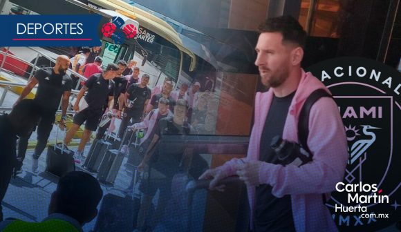 Messi y el Inter de Miami llegan a Monterrey para enfrentar a Rayados