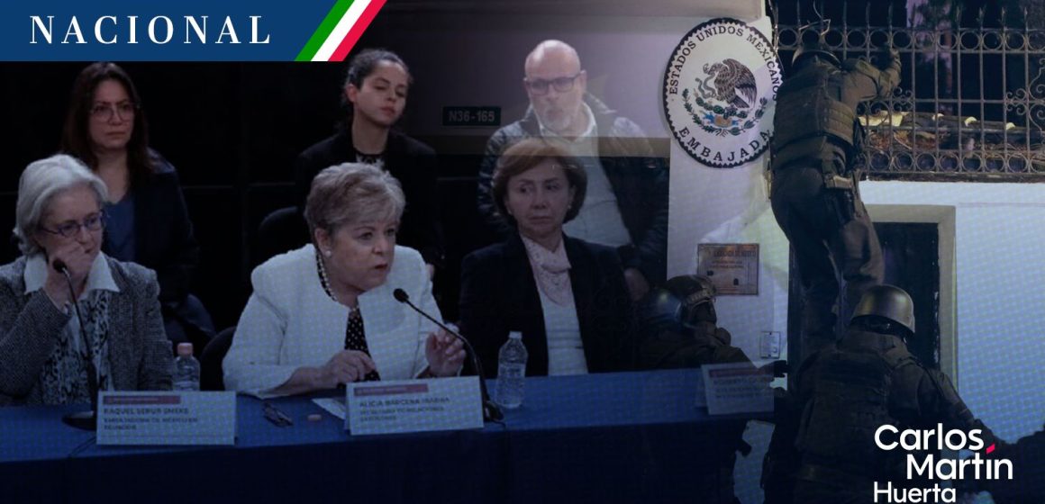 México demandará ante la Corte Internacional irrupción de embajada en Ecuador