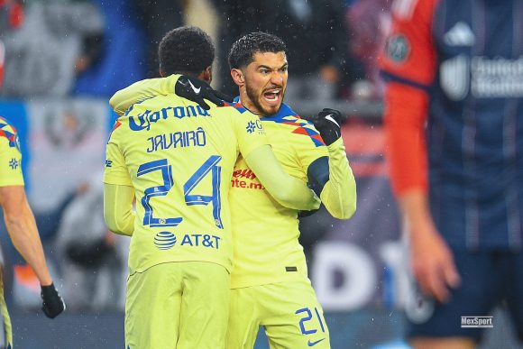 El América voló en Boston y goleó al Revolution en la Concachampions