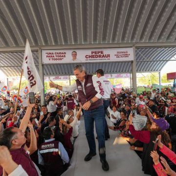 Por una Puebla segura, igualitaria y justa trabajarán Armenta y Pepe Chedraui