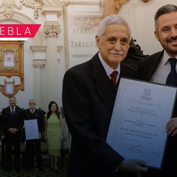Reconocen a Roberto Guillermo Calva y al Hospital Puebla con el Premio Anual en Salud Municipal 2024