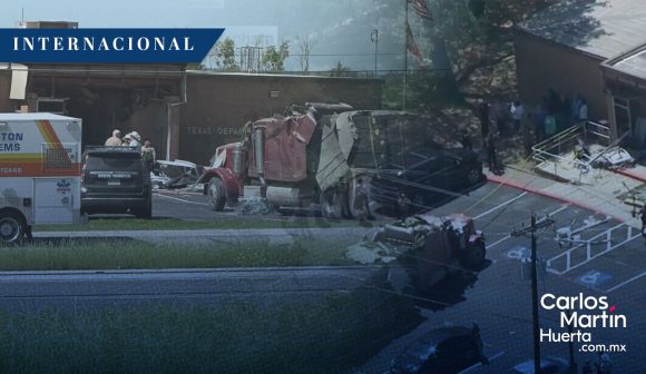Tráiler se estrelló contra oficina de Seguridad en Texas; reportan heridos