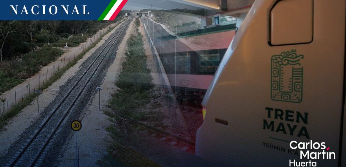 Tren Maya estará listo en agosto; tramo 5 presenta demora por puente atirantado