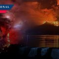 (VIDEO) Volcán Ruang de Indonesia hace erupción