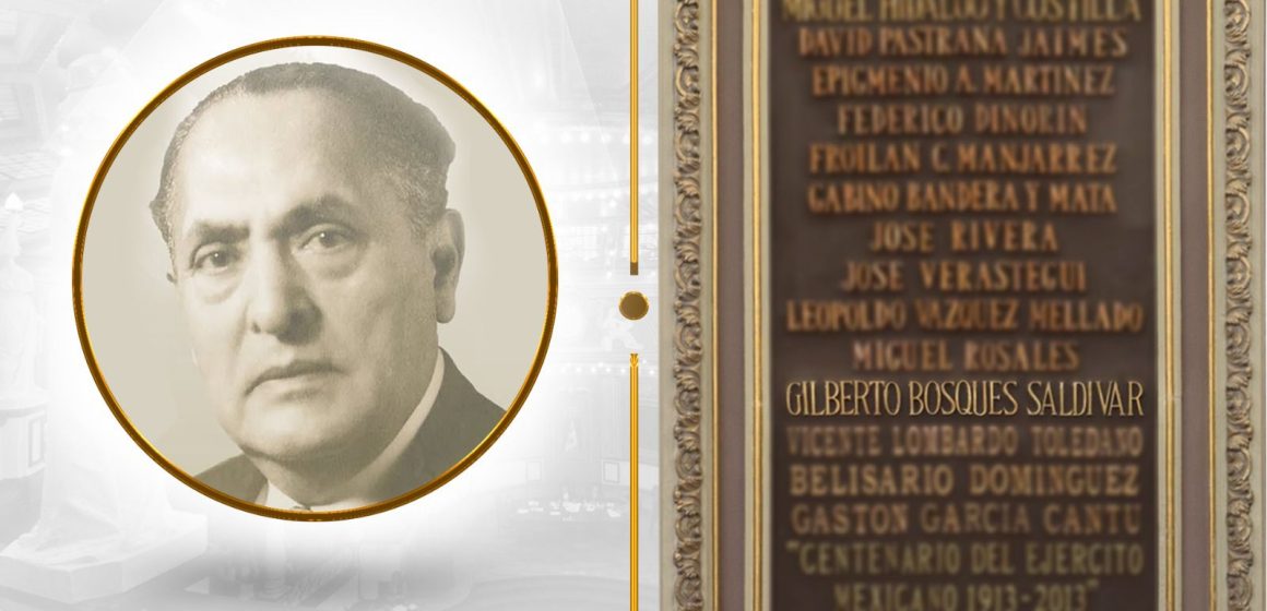 Rememoran el legado diplomático y educativo de Gilberto Bosques