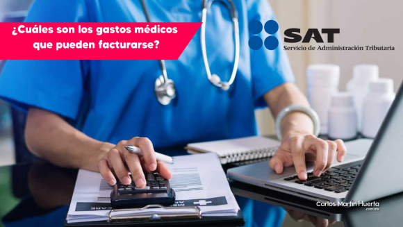 SAT informa gastos médicos que son deducibles