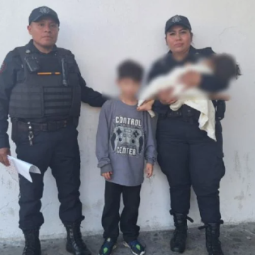 Recatan a hermanitos encerrados en Nuevo León