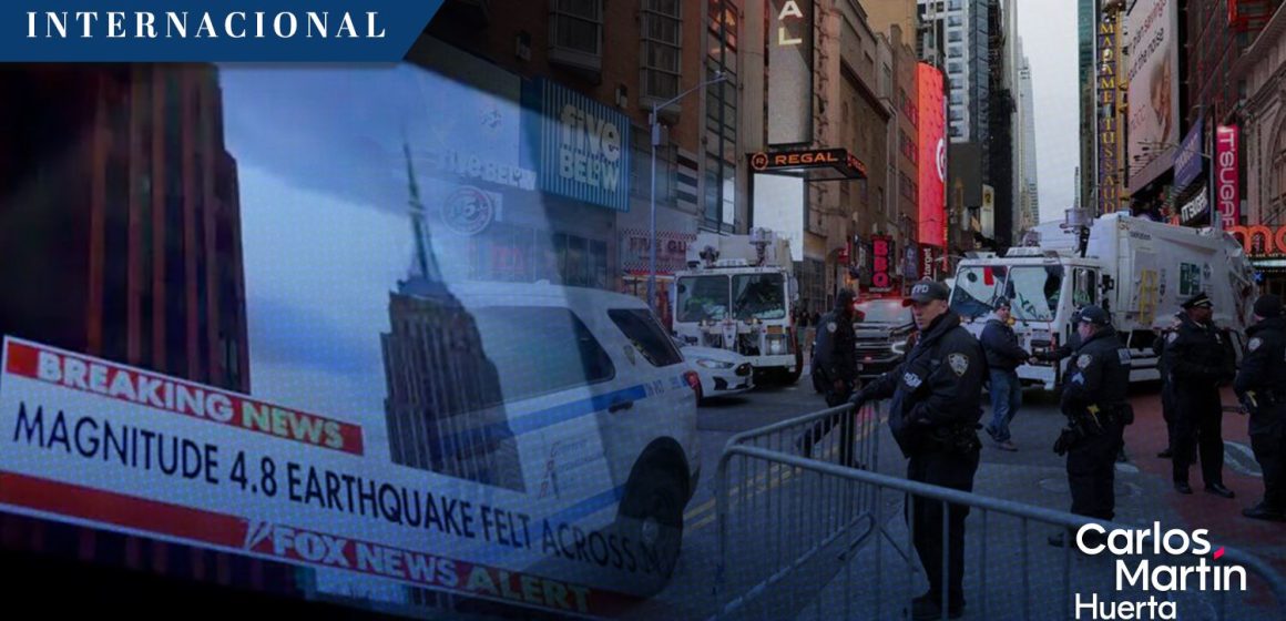 VIDEO Sismo de 4,8 sacudió Nueva York y sus alrededores