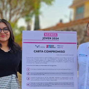 Se compromete Xóchitl Zárate con la juventud poblana