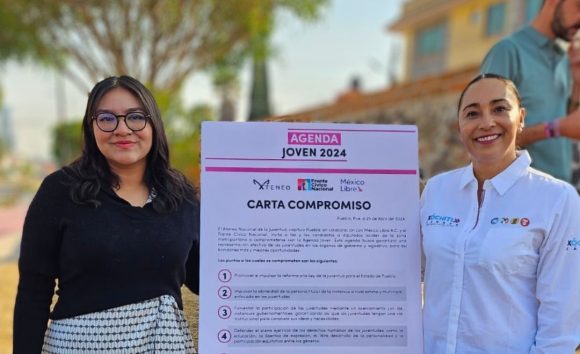 Se compromete Xóchitl Zárate con la juventud poblana