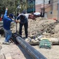 Avanza el fortalecimiento del servicio de agua en la colonia San Manuel
