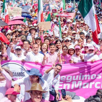 Miles de personas se suman a la Marea Rosa