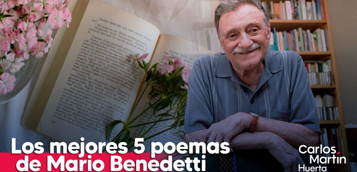 Los 5 mejores poemas de Mario Benedetti