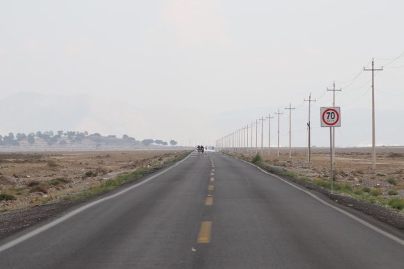 Céspedes Peregrina supervisó pavimentación en el tramo Oriental – El Fuerte – Tepeyahualco