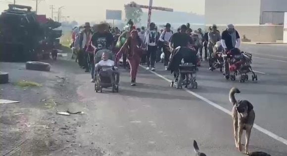 Buscan un mejor futuro; más de 600 migrantes llegaron a Puebla