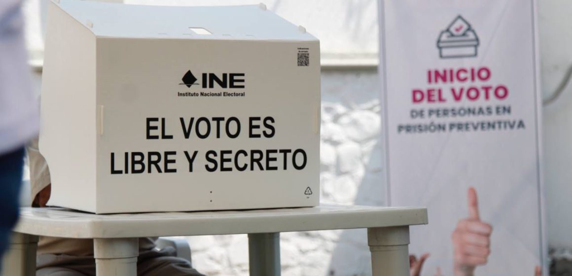 Concluyen SSP e INE jornada de voto anticipado en centros penitenciarios