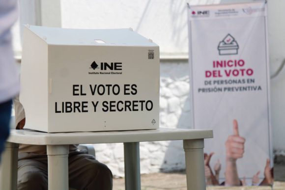 Concluyen SSP e INE jornada de voto anticipado en centros penitenciarios