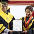 Rectora  Lilia Cedillo Ramírez recibe Doctorado Honoris Causa por parte de la Universidad Nacional de Trujillo