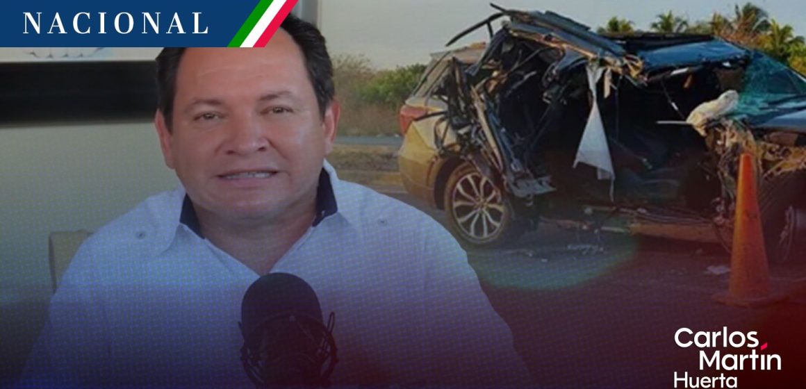 Sufre accidente ‘Huacho’ Díaz Mena, candidato a gobernador de Yucatán