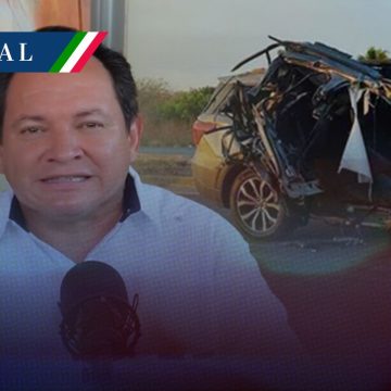 Sufre accidente ‘Huacho’ Díaz Mena, candidato a gobernador de Yucatán