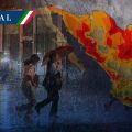 Lluvias por frente frío 42 refrescan al país, pero onda de calor persistirá