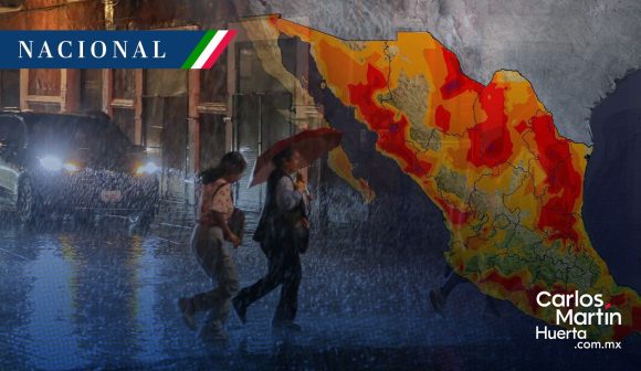 Lluvias por frente frío 42 refrescan al país, pero onda de calor persistirá