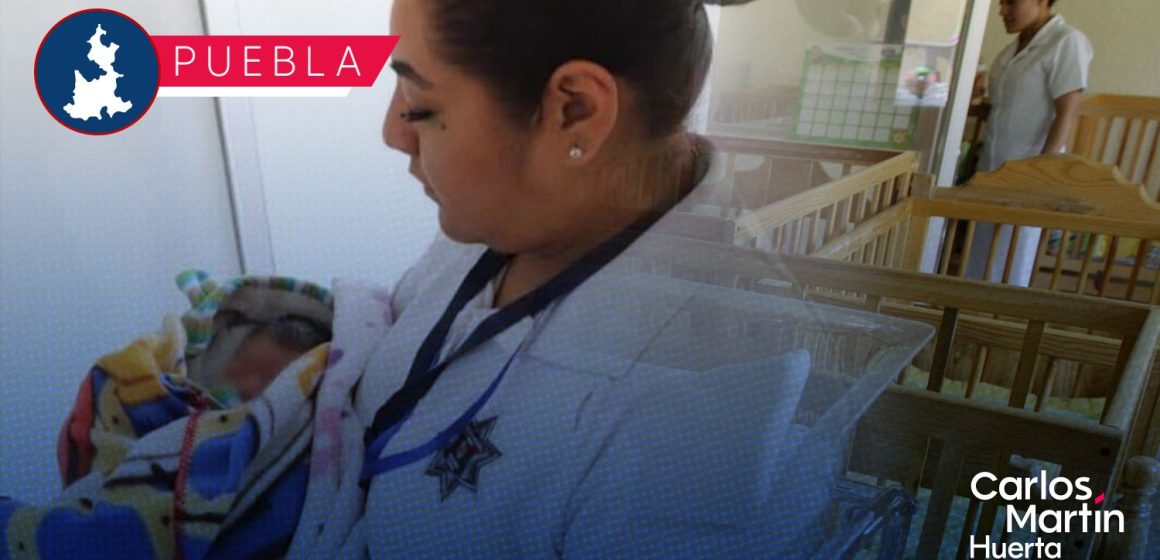 Bebé abandonado en San Pedro Cholula es ingresado a Casa de Asistencia: SEDIF