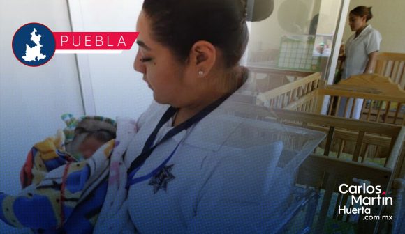 Bebé abandonado en San Pedro Cholula es ingresado a Casa de Asistencia: SEDIF