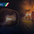 Zacatecas vive jornada de bloqueos e incendios