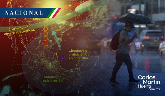 Calor seguirá aunque se esperan lluvias en el centro y sureste del país