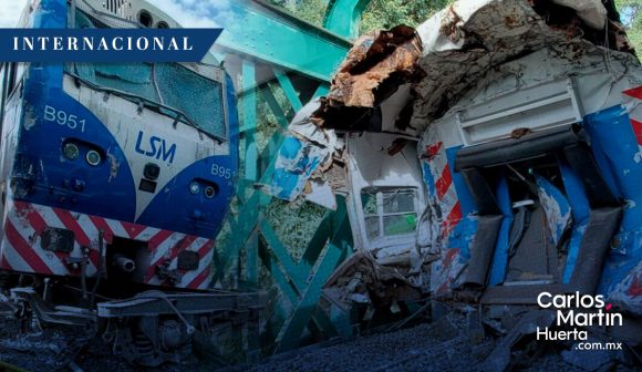 Choque y descarrilamiento de trenes en Palermo deja varios heridos
