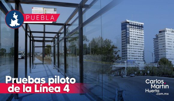 Comienzan las pruebas piloto de la Línea 4 en Periférico Ecológico