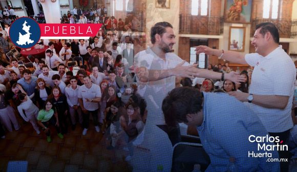 Con los jóvenes se logrará la transformación y el bienestar de Puebla: Armenta