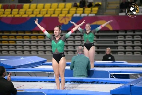Dafne Navarro y Mariola García obtienen oro en Panamericano de Gimnasia de Trampolín