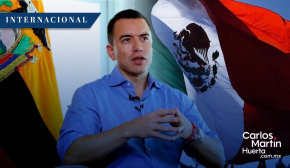 Noboa condiciona retomar relaciones con México